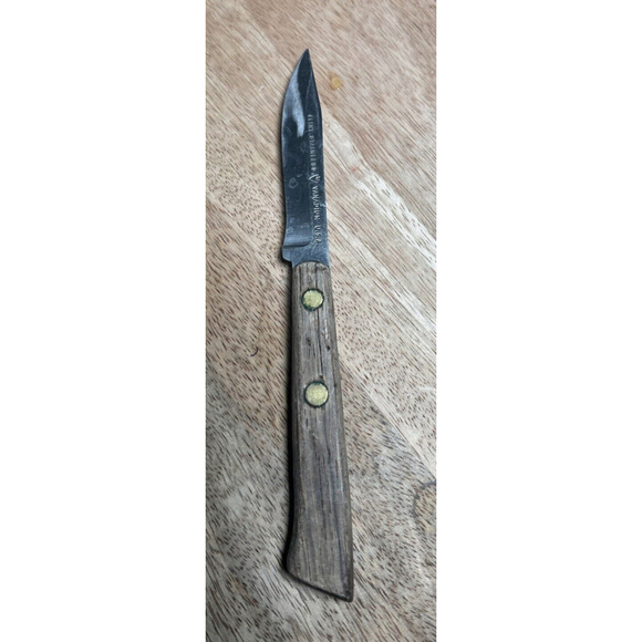 VTG Flint Stainless Arrowhead Vanadium USA Knife 3" Blade - Picture 1 of 4